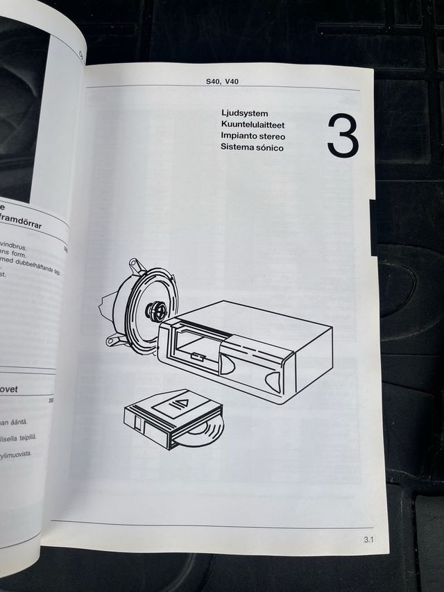 CATALOGO ACCESORIOS VOLVO S40 S60