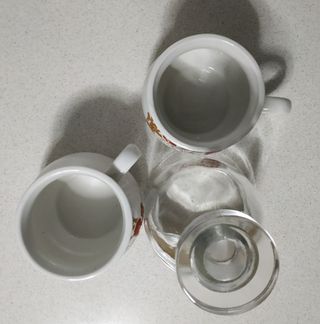 Coleccionista cristal antiguo