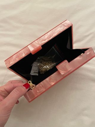 Clutch Aguamare Rosa Nácar