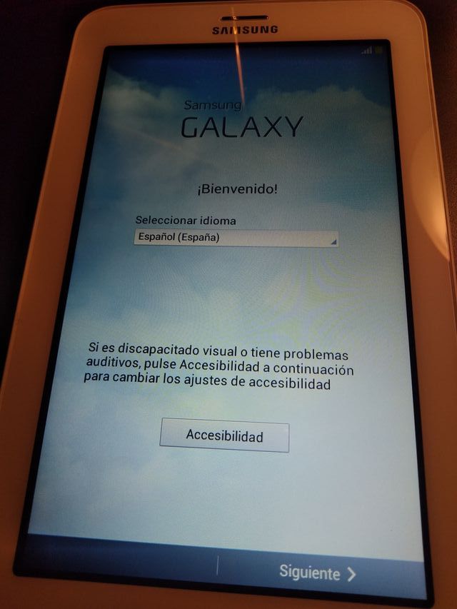 Samsung tablet Galaxy Tab 3 SMT 111