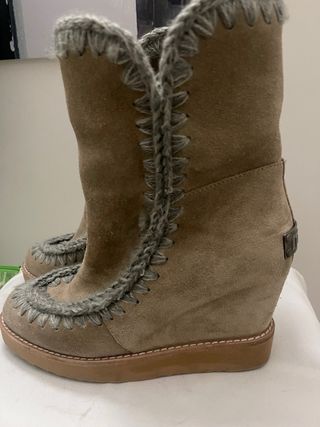 Botas Mou French Toe Wedge Short