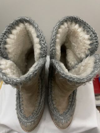 Botas Mou French Toe Wedge Short