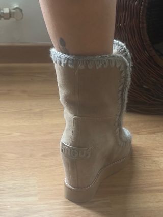 Botas Mou French Toe Wedge Short