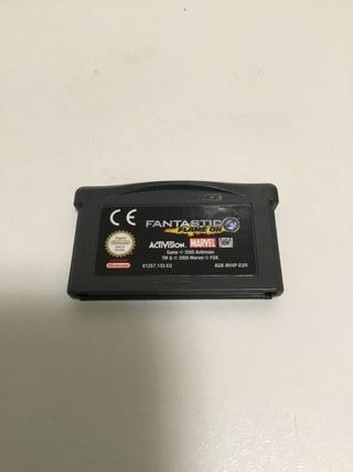 Videojuego gameboy advance fantastic fours
