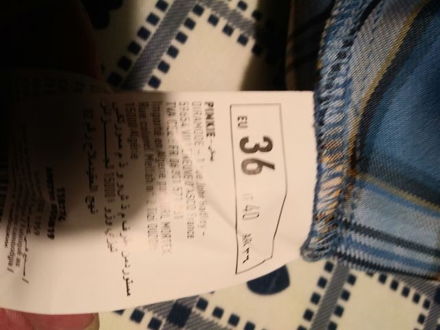 Falda plisada talla 36