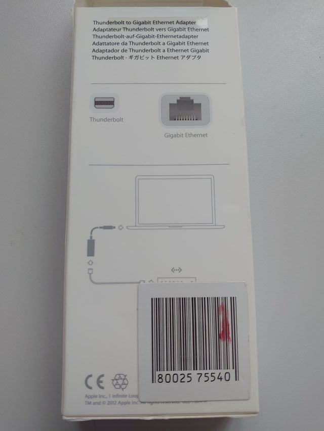 Apple Adaptador de Thundeerbolt