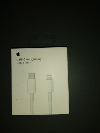 Cable cargador iphone tipo c 