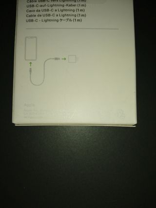 Cable cargador iphone tipo c 