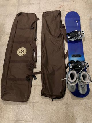 Conjunto Snow + funda/maleta