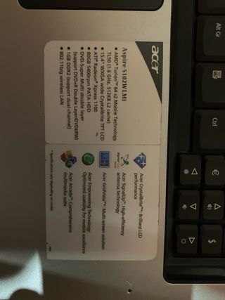 portatil Acer Aspire5102W LMI