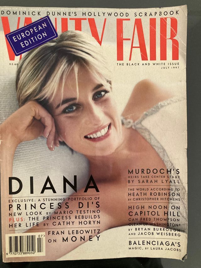 Vanity Fair Julio 1997 - Princesa Diana