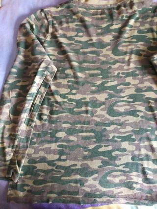 Camiseta militar niño talla 11-12
