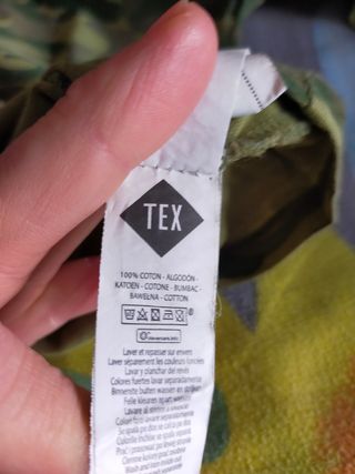 Camiseta militar niño talla 11-12