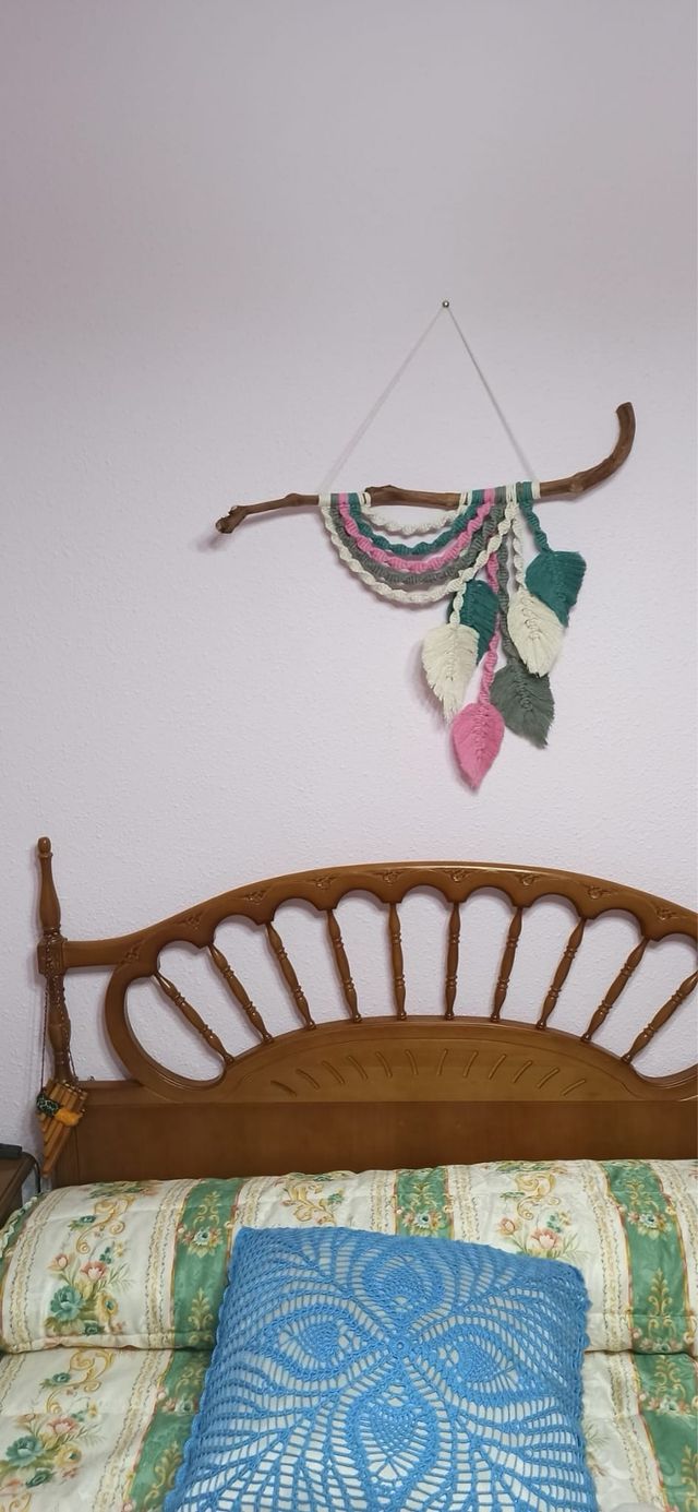Tapiz macrame artesanal