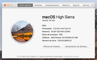 iMac 21,5 pulgadas de mediados del 2011