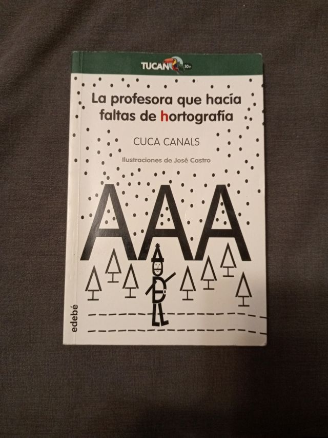 La profesora que hacía faltas de o