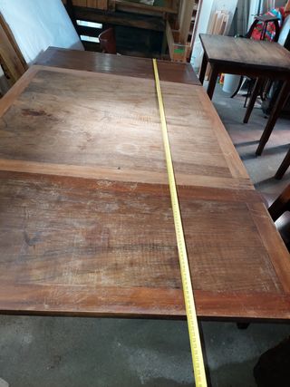 Mesa plegable madera