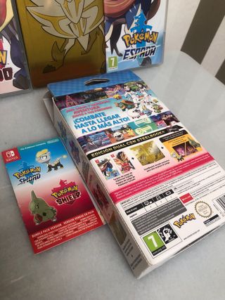 edicicion especial dual pokemon espada escudo 