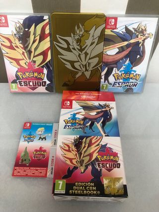 edicicion especial dual pokemon espada escudo 