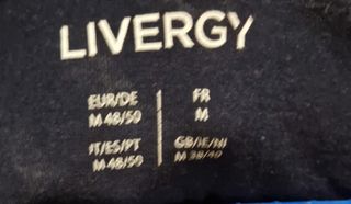 Camiseta azul oscuro Livergy