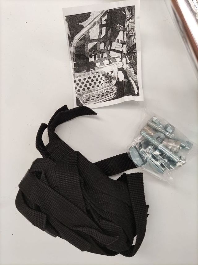 YAMAHA YFZ 450 PARRILLAS CON TALONERA, EN ALUMINIO