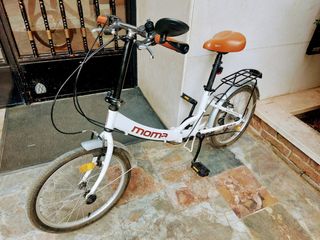 BICICLETA PLEGABLE FIRST CLASS 2 MOMA Blanca