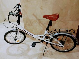 BICICLETA PLEGABLE FIRST CLASS 2 MOMA Blanca