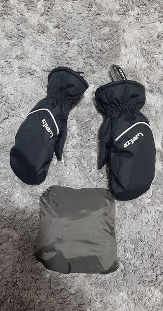 Manoplas nieve + pantalón agua-nieve  impermeable