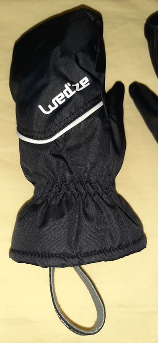 Manoplas nieve + pantalón agua-nieve  impermeable