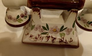 Telefono vintage in ceramica