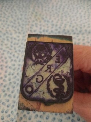 Antiguo sello tampón