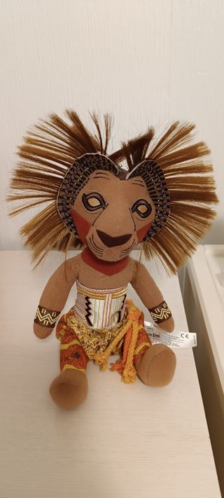 Peluche SIMBA del musical "El Rey León"