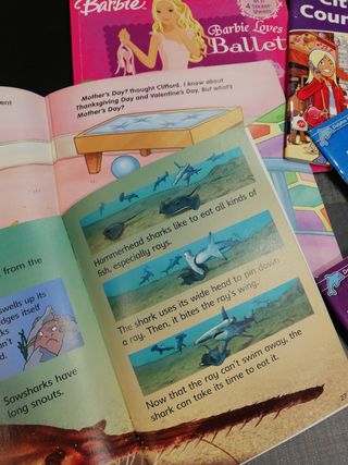 Lote 8 libros en inglés infantiles