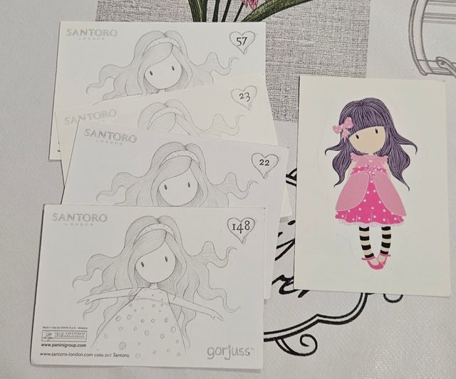 LOTE 20 CROMOS GORJUSS 2017