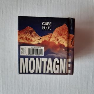 Cube book Montagne