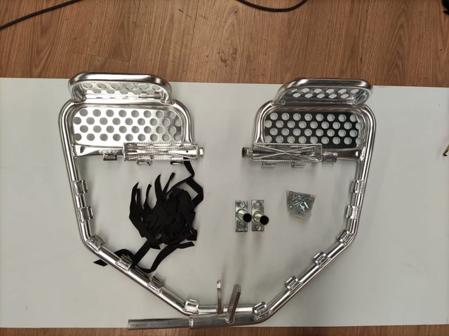 YAMAHA RAPTOR 700 PARRILLA PIES, CON TALONERA