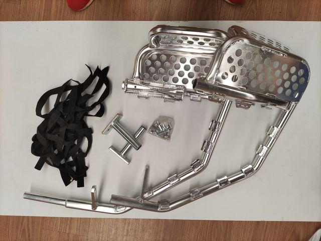 YAMAHA RAPTOR 700 PARRILLA PIES, CON TALONERA