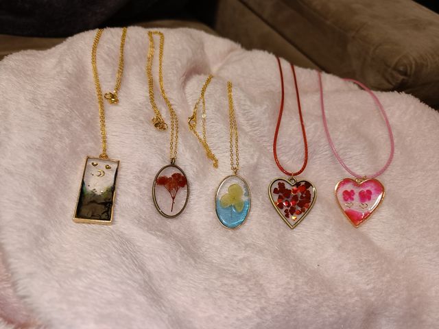 Colgantes de Resina Epoxi