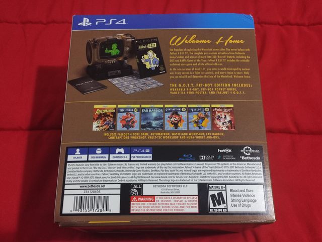 Fallout 4 GOTY Pip - Boy Edition - Nuovo imbottito