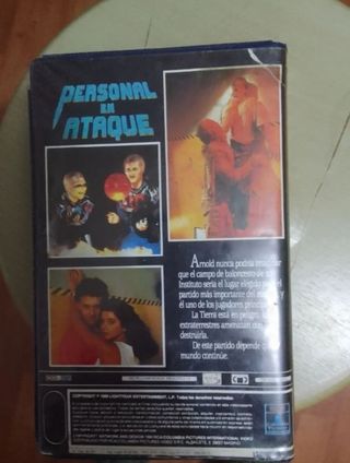 Personal en ataque Vhs años 80