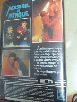Personal en ataque Vhs años 80