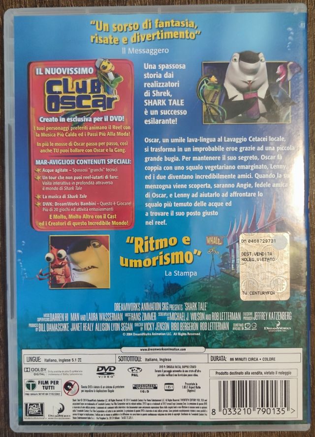DVD Shark Tale