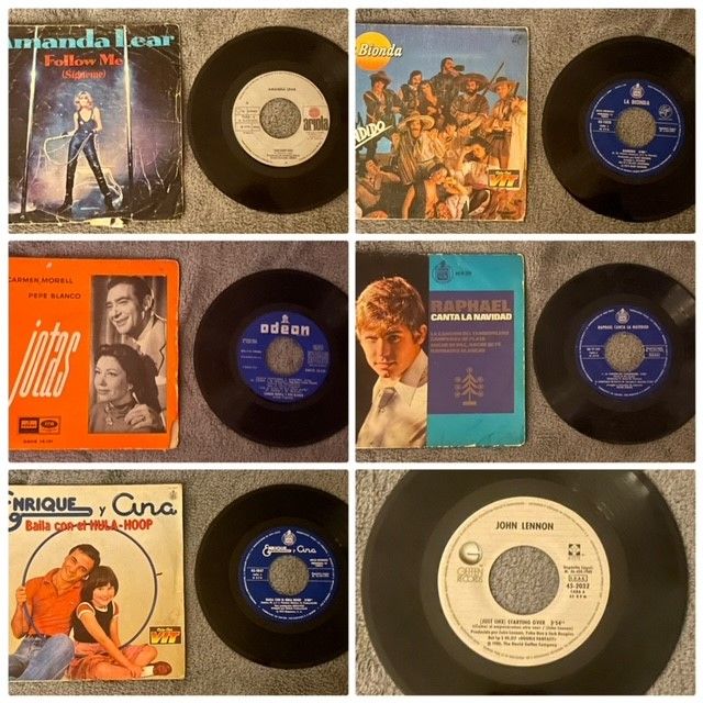 Lote Vinilos / Single / 6 Unidades