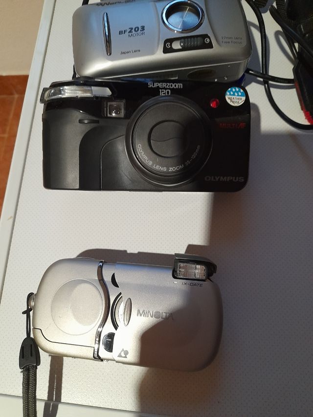Lote de cámara fotográfica