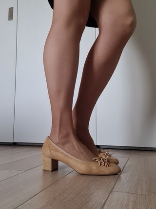 Ballerine in pelle nr. 39. Melluso