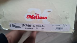 Ballerine in pelle nr. 39. Melluso