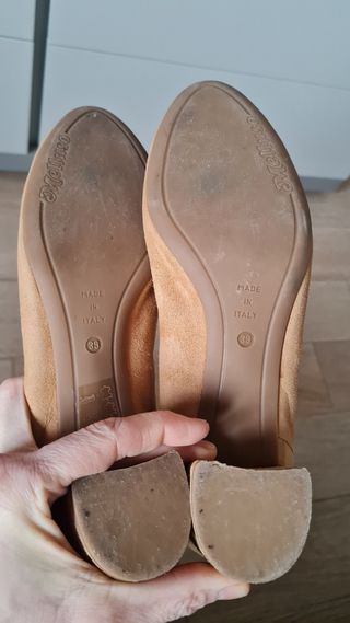 Ballerine in pelle nr. 39. Melluso