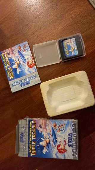 "Sonic the Hedgehog Triple Double" GAME GEAR
