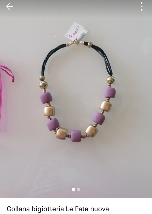 Collana bigiotteria Le Fate nuova