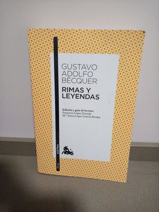 Libro: Rimas y Leyendas de Bécquer